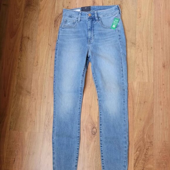 GAP High Rise Universal Legging Denim Sz 27 - Picture 1 of 7
